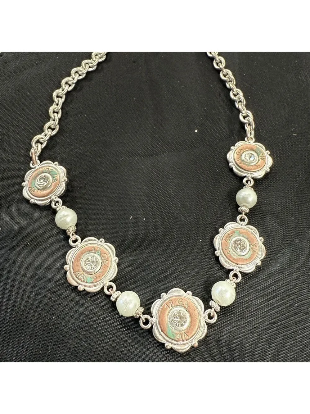 Custom 12 gauge shot gun shell necklace